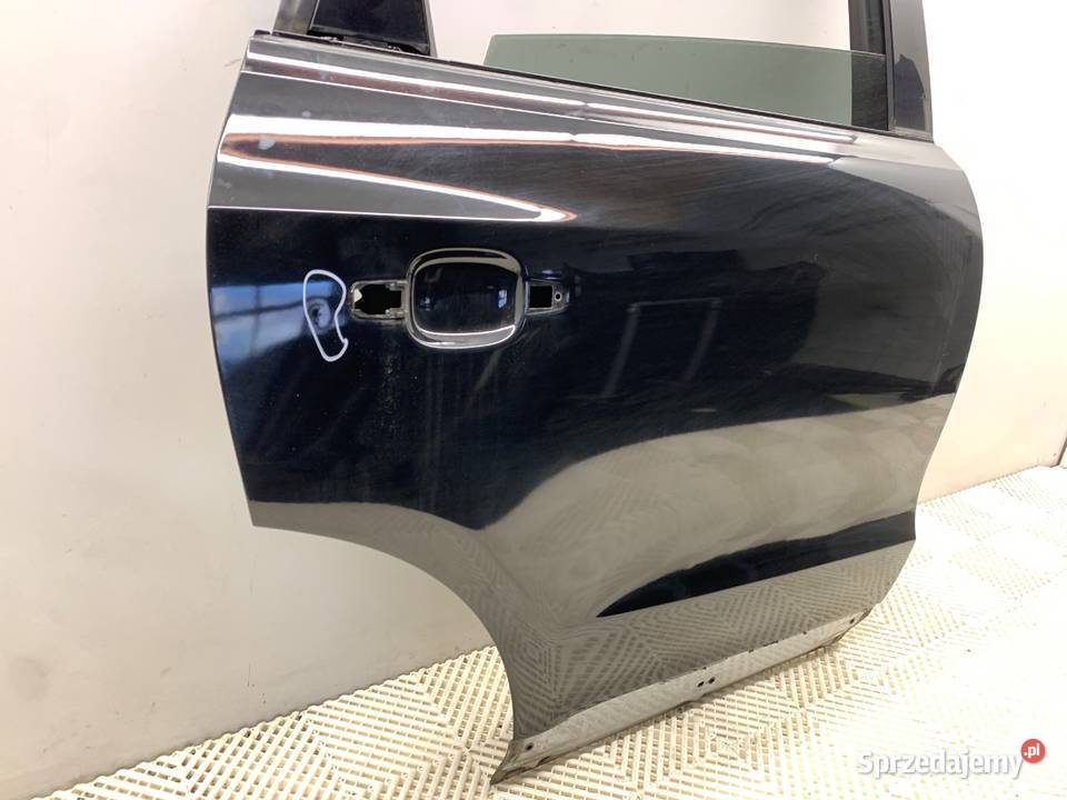 DRZWI PRAWY TYŁ AUDI Q5 8R SUV 0817 CZARNY