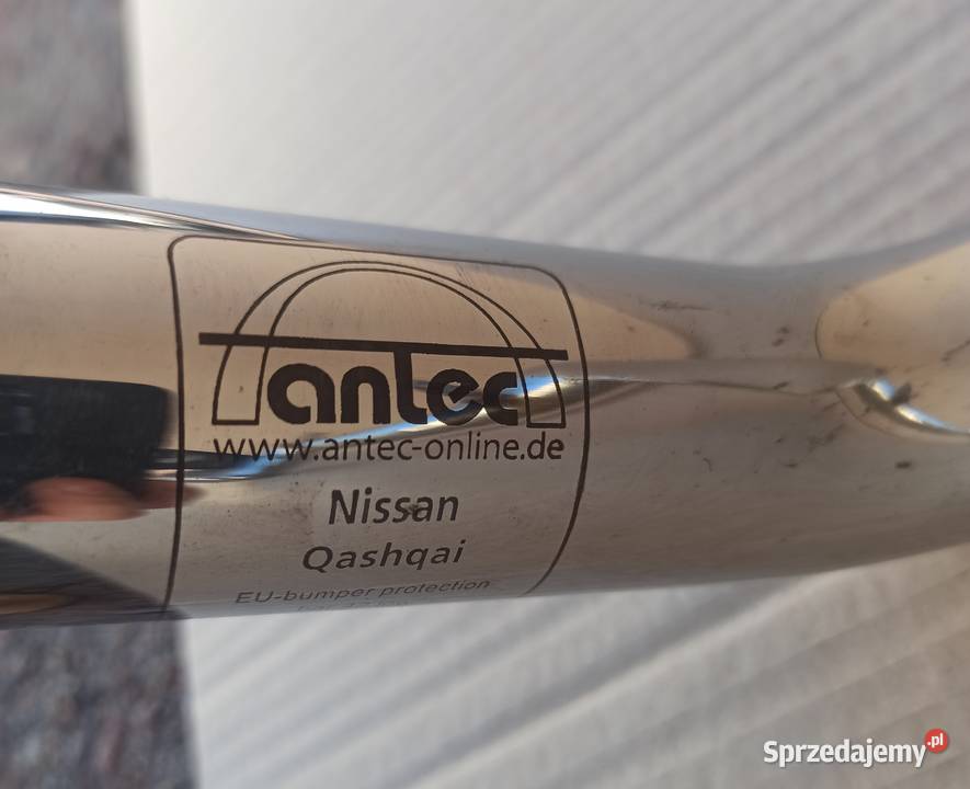 NISSAN QASHQAI KANGUR ORUROWANIE ZDERZAK TYŁ Bieleń