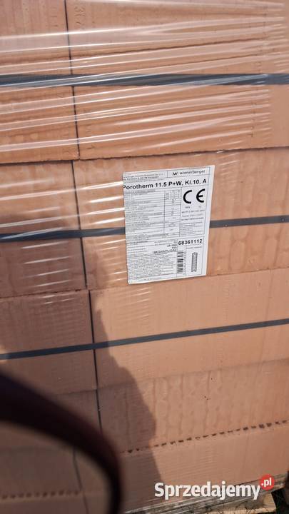 Wienerberger Porotherm 25 PW klasa 15 3 pełne podkarpackie Nowa Dęba