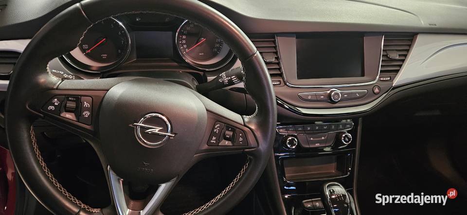 Opel Astra V 12 czerwony niski przebieg Astra Gdańsk