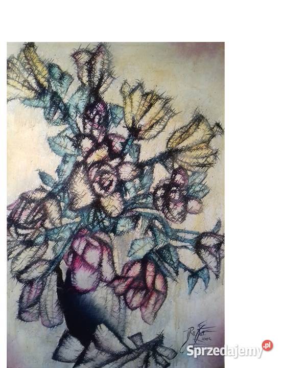 Złote Róże W Wazie