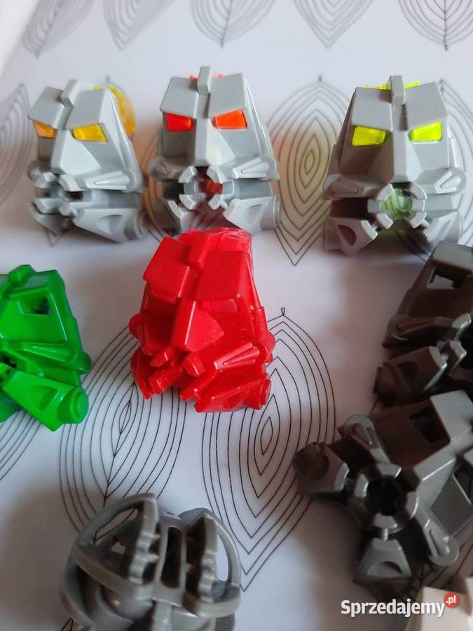 Klocki lego bionicle głowy Stronie Śląskie