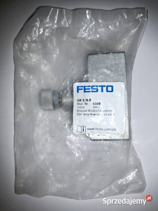 Zawór dławiącozwrotny Festo GR38B sprzedam
