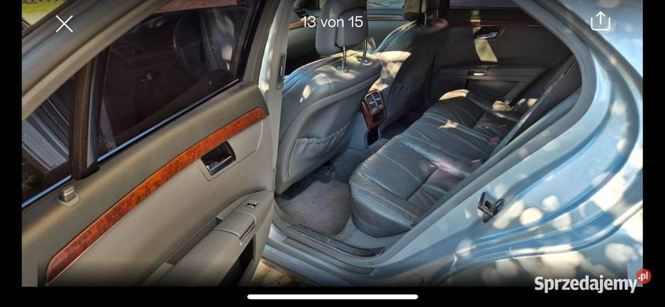 MercedesBenz Klasa S 320 CDI 4Matic 235 2008r Gorzów Wielkopolski
