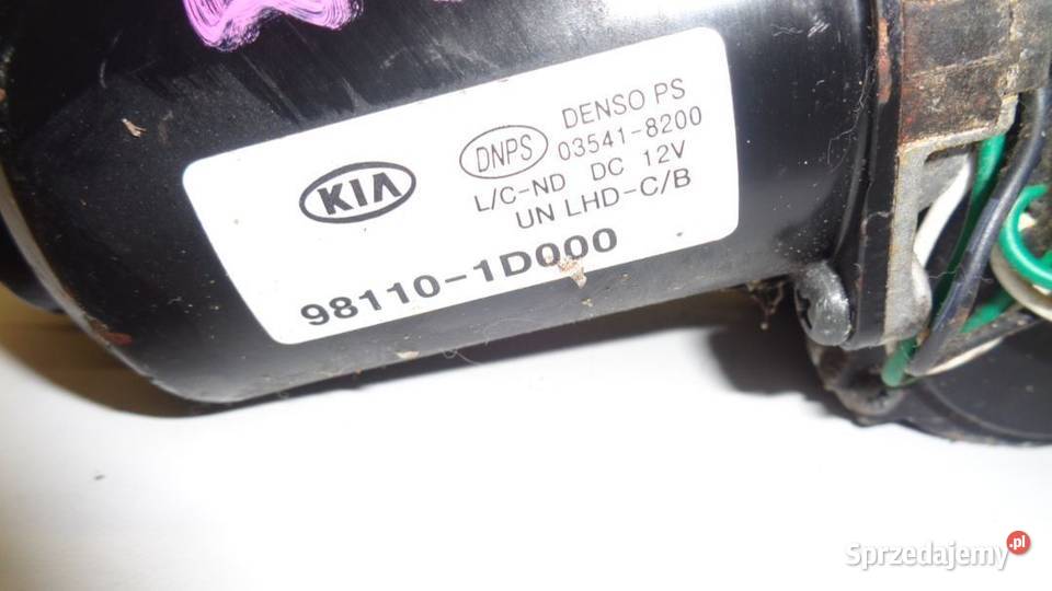 SILNICZEK MECHANIZM WYCIERACZEK KIA CARENS III osobowe