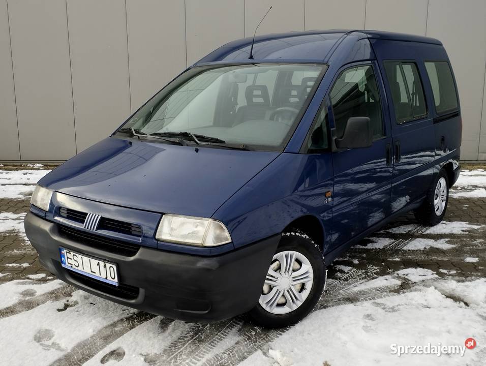 Fiat Scudo 19 TDKLIMA6 OSOBOWY Długie Opłaty Zduńska Wola