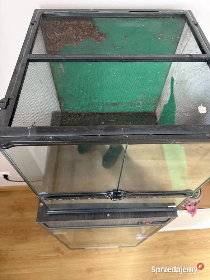 Terrarium exo terra 45x55 Poznań sprzedam