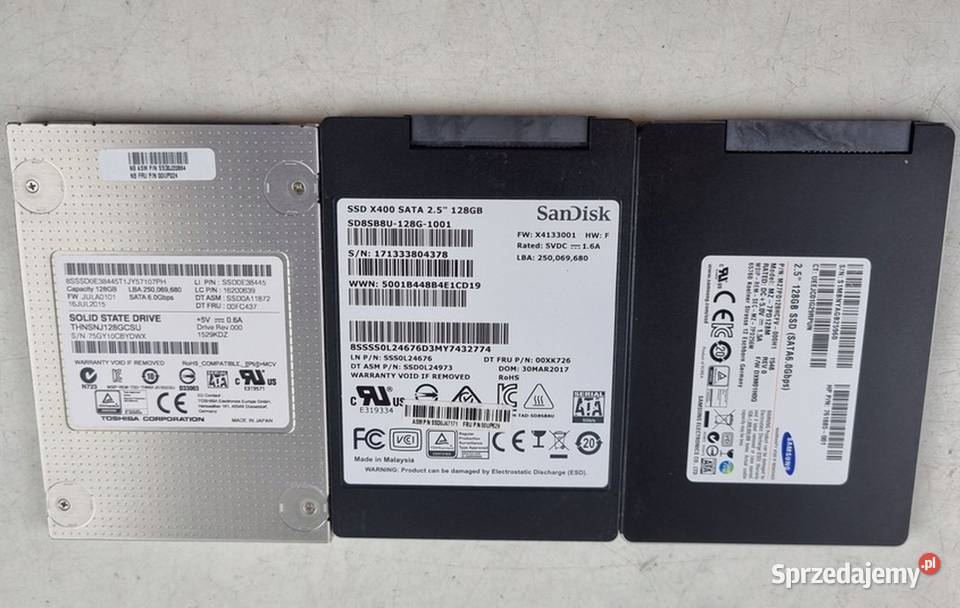 Dysk SSD 25 szybki bezgłośny do laptopa Rożne mazowieckie