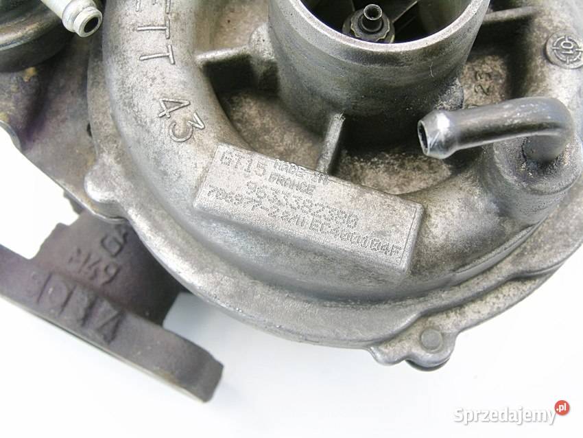 TURBOSPRĘŻARKA 20 HDI 206 306 307 406 XSARA C5 Sosnowiec