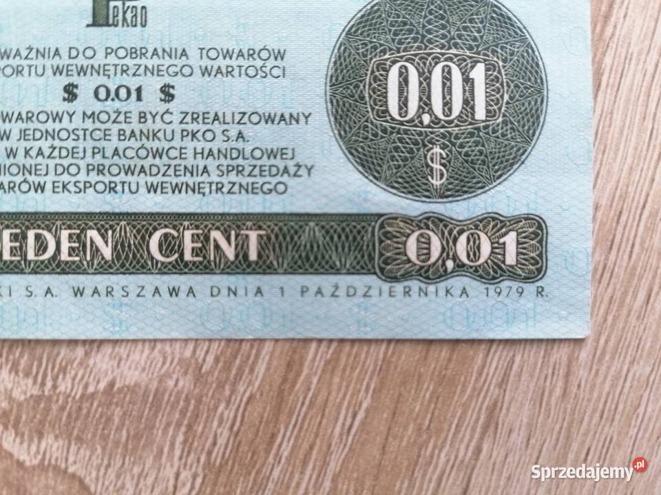 Bon Towarowy PRL 1979 Łódź