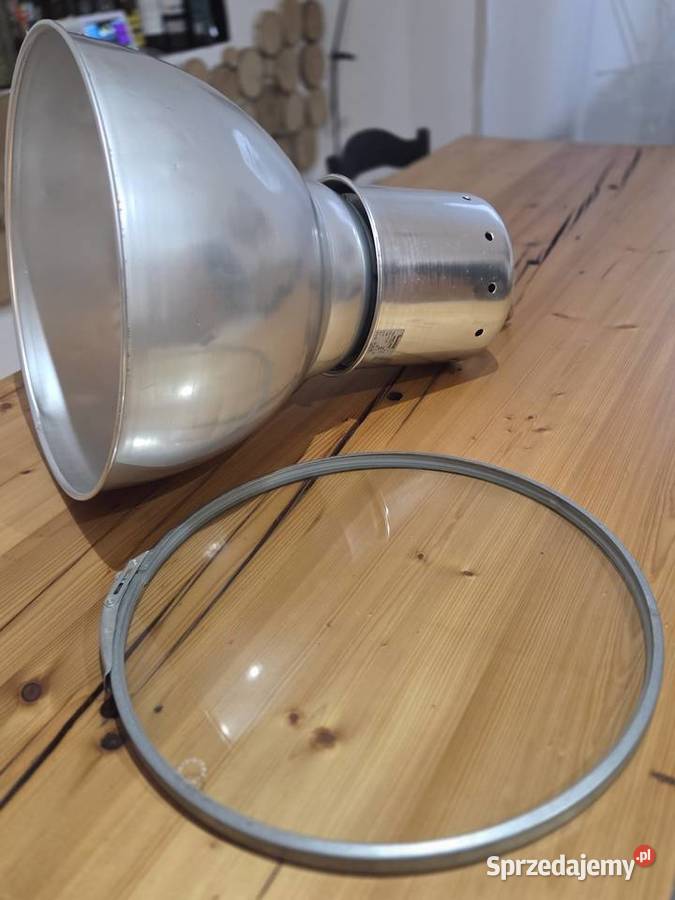 Lampa wisząca PRL duża Oświetlenie Kłodzko