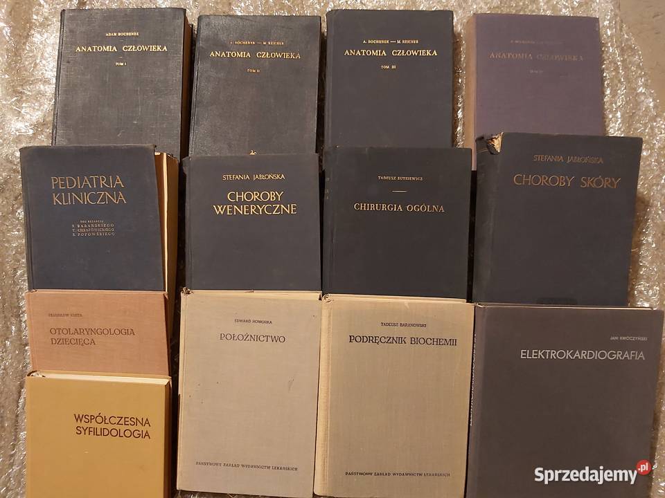 Książki medyczne twarda Pruszków