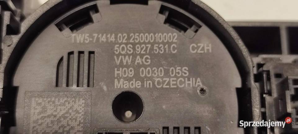 VW TAYRON PANEL PRZEŁĄCZNIK PROFILU JAZDY