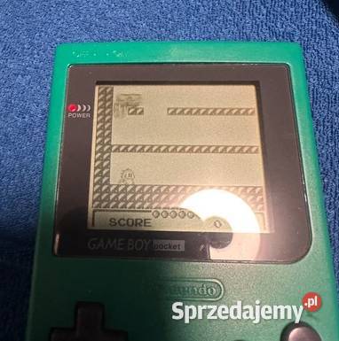 Nintendo Game Boy Pocket Green Ekran IGŁA bez Elektronika sprzedam