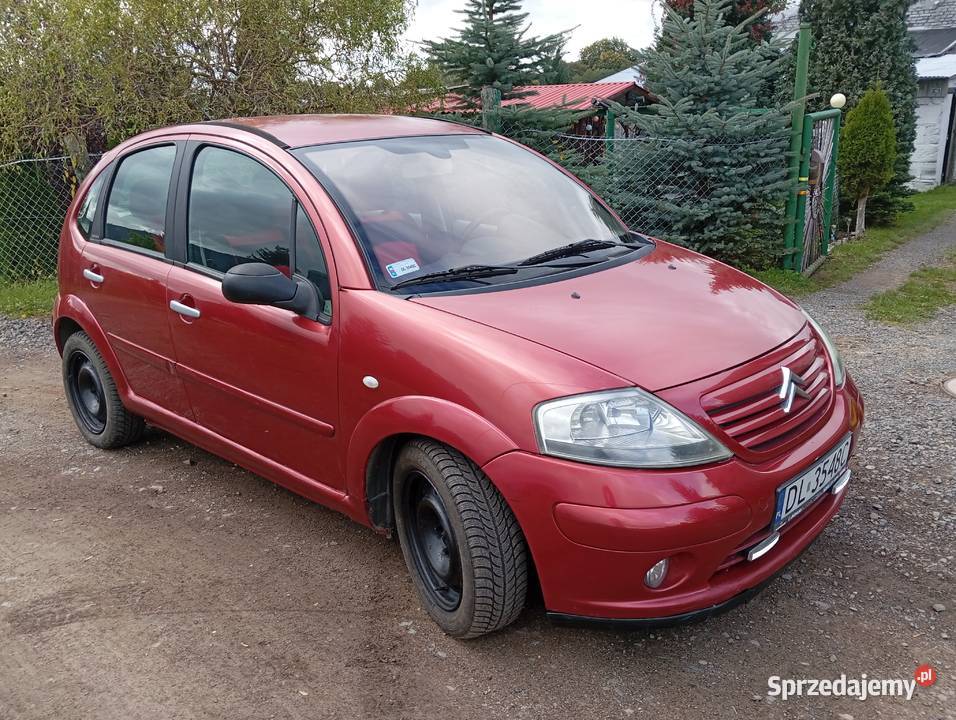 Citroen C3 Exclusive 14hdi klima długie opłaty lakier metallic dolnośląskie