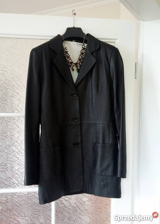 Skórzany płaszcz Freemans Wiosenna/Jesienna  Szczecin sprzedam