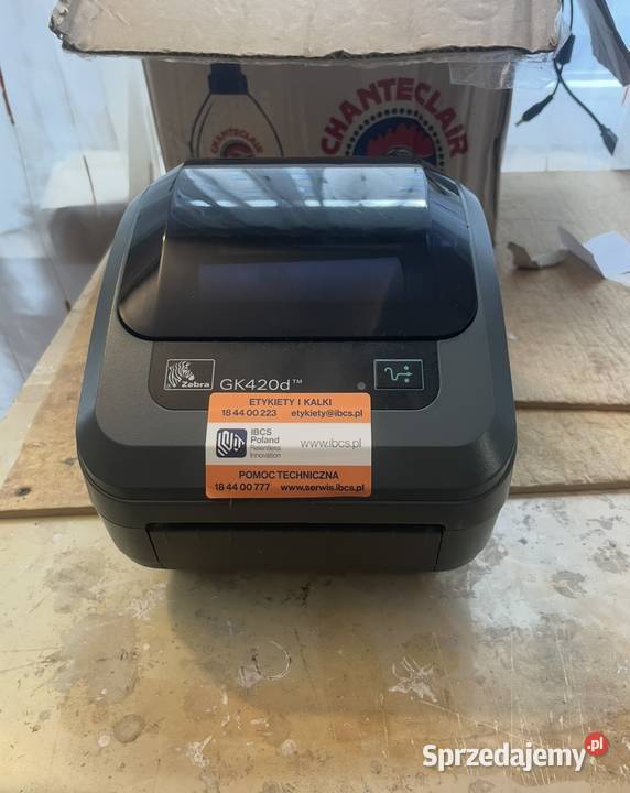 Drukarka Termiczna etykierka Zebra GK420d USB