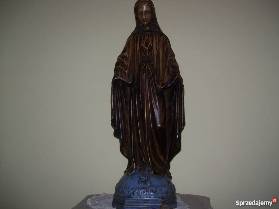 Stara figurka Matki Boskiej XIX Kraków