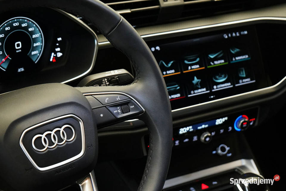 Audi Q3 Sportback 35TFSI 150 Stronic Sline ogranicznik prędkości Kielce
