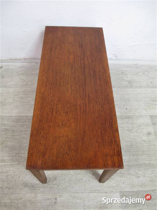 Konsolka teak lata 70 Lublin