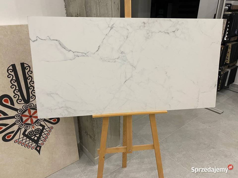 Płytka 60x120 gres Carrara matowa marble Zakopane