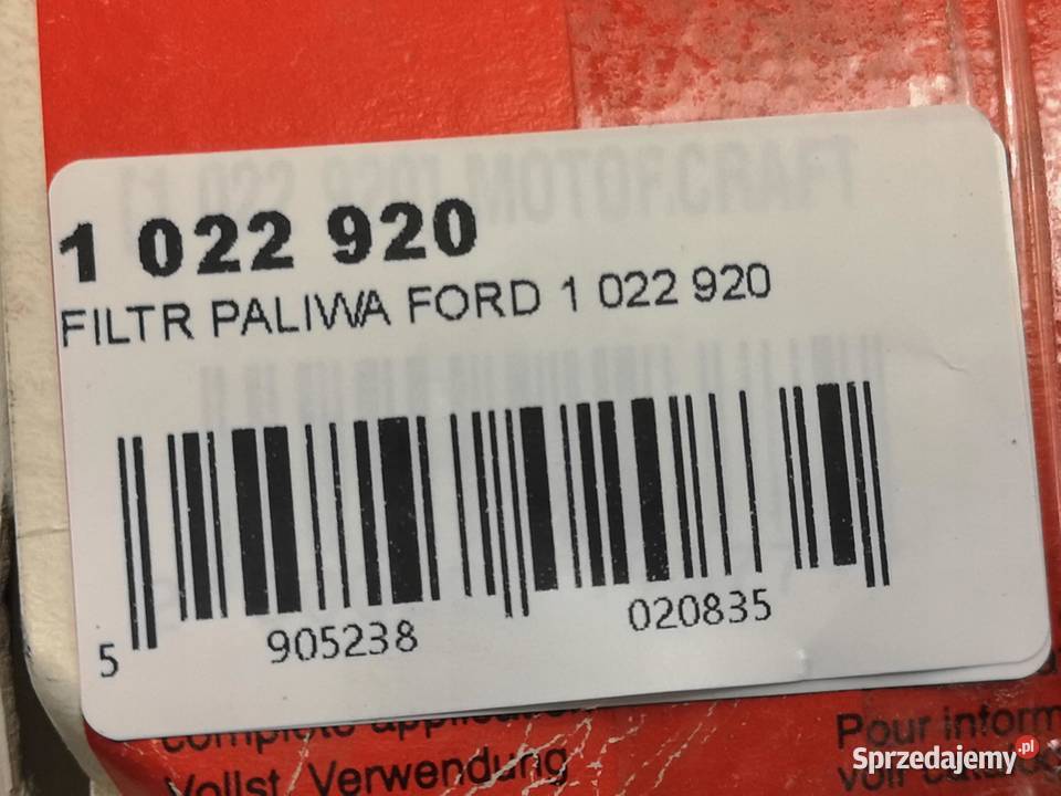 FILTR PALIWA FORD GALAXY I 19 TDi 19952006 NOWY sprzedam