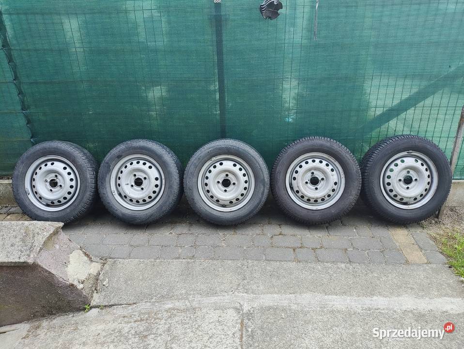 5 Sztuk koła R13 kompletne w stanie Bielsk