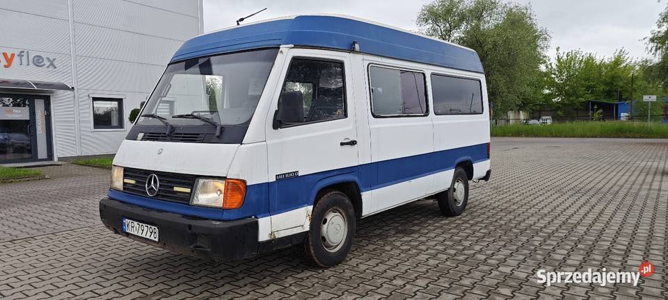 Mercedes Benz MB100D 1994r 9 osobowy kamper Kraków sprzedam