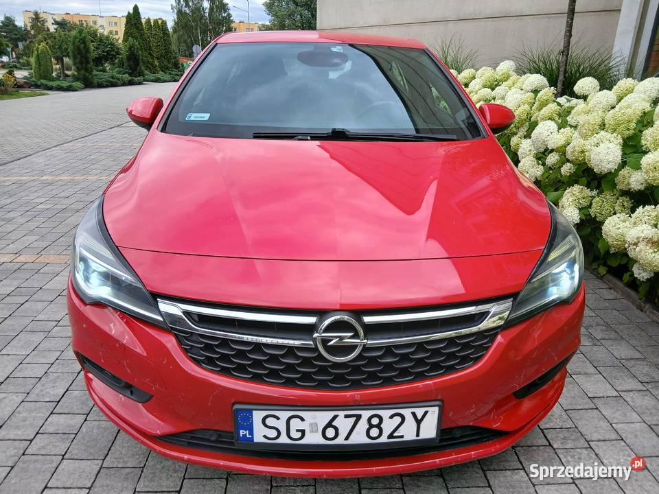 OPEL ASTRA K 14 150 2016r Polski Salon Bogate światła przeciwmgielne śląskie Gliwice