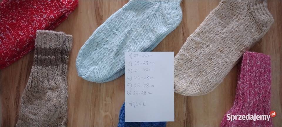 Skarpety męskie rękodzieło Leokadia 2530 obuwie