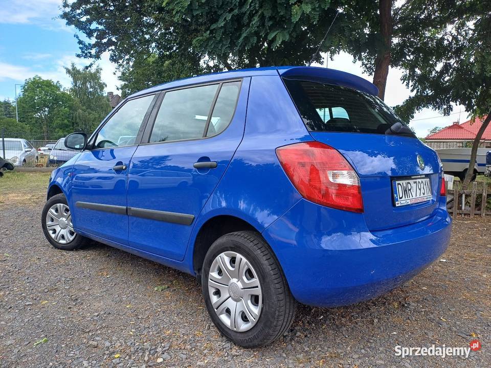 Skoda Fabia II Hatchback 12 MPI 60 2009r gniazdo AUX dolnośląskie Lubin