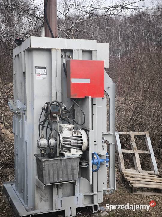 Prasa hydrauliczna 54 tony do makulatury folii Pozostałe