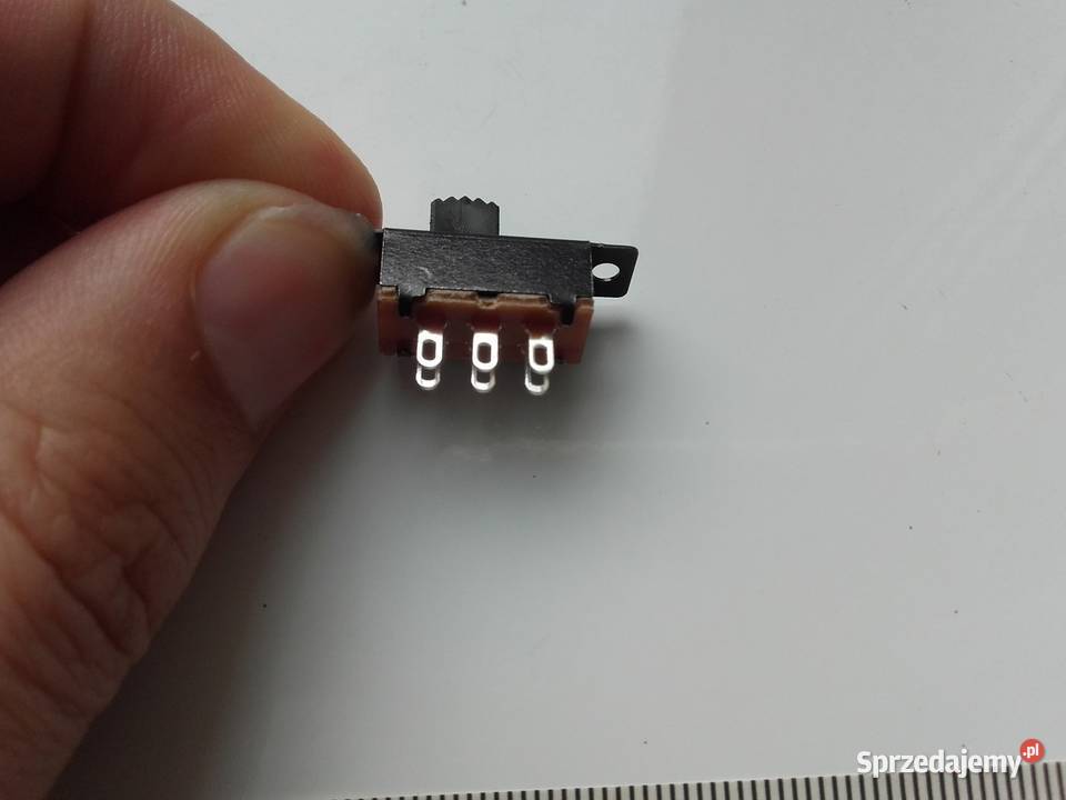 Przełącznik suwakowy 6Pin DPDT 2P2T Model
