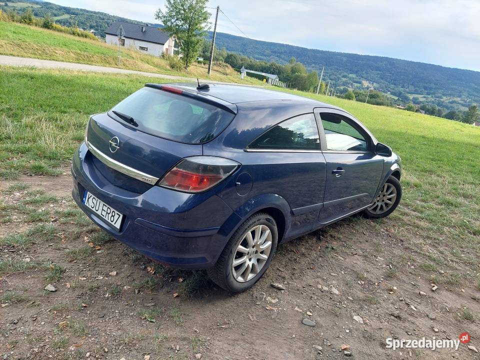 Opel Astra H GTC 16 Xenon skórzana tapicerka