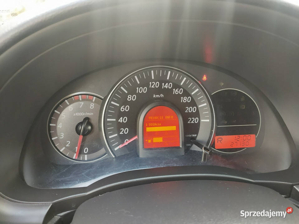 Nissan Micra K13 12 80 Automat Bezwypadkowy K13 klimatyzacja Łódź