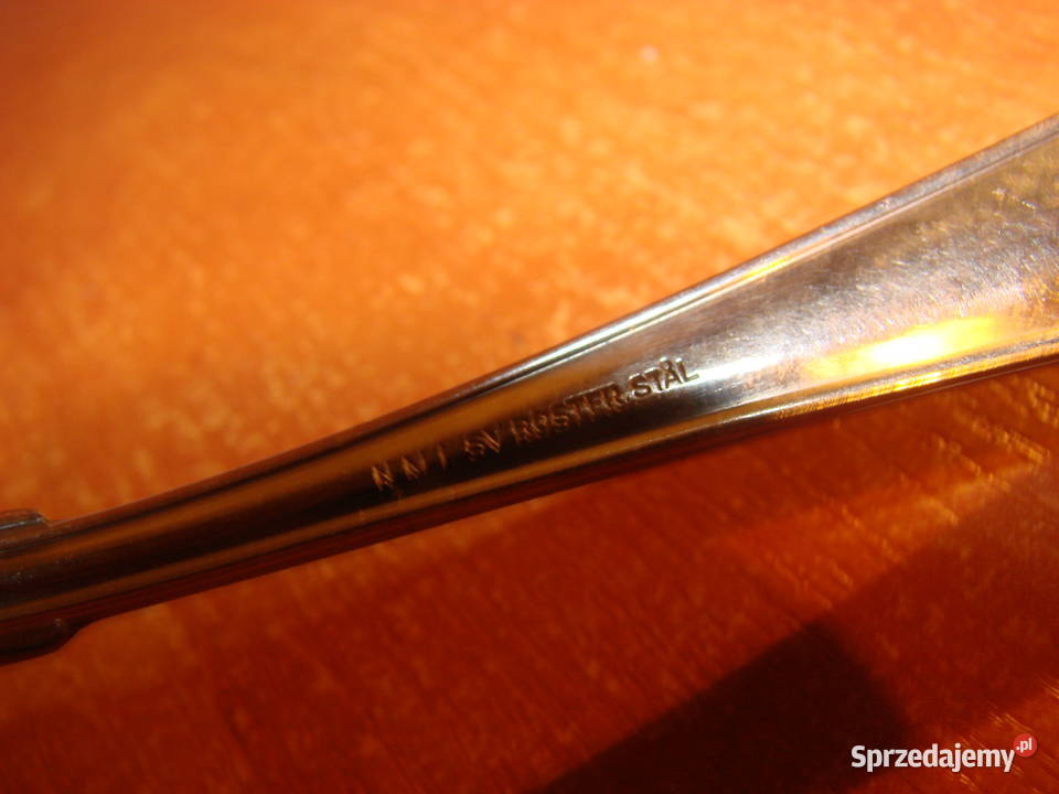 szwedzkie stalowe łyżki Pruszcz Gdański