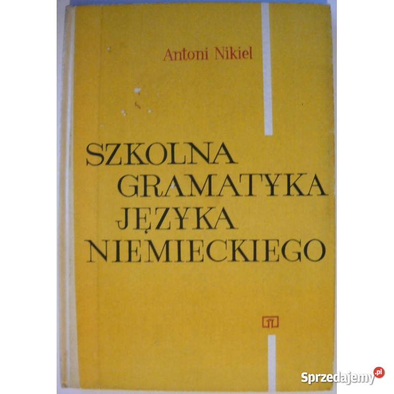 Szkolna Gramatyka Języka Niemieckiego Nikiel Świdnica sprzedam