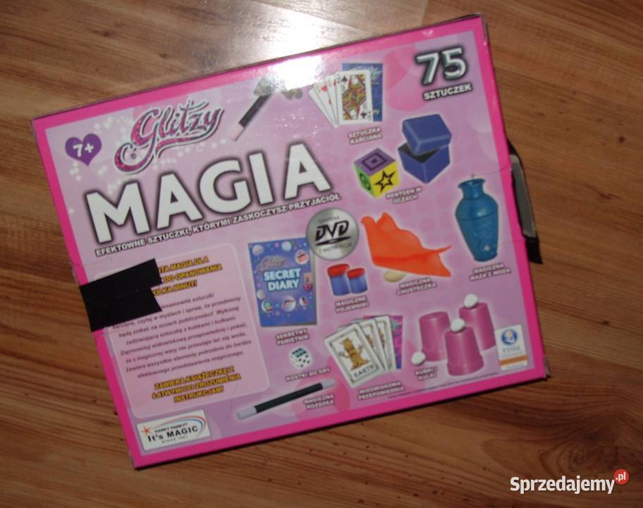 MAGIA zestaw magiczny 75 sztuczek HANKY PANKY Edukacyjne Rawicz sprzedam