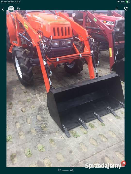 Tur ładowacz czołowy kubota Iseki Yanmar