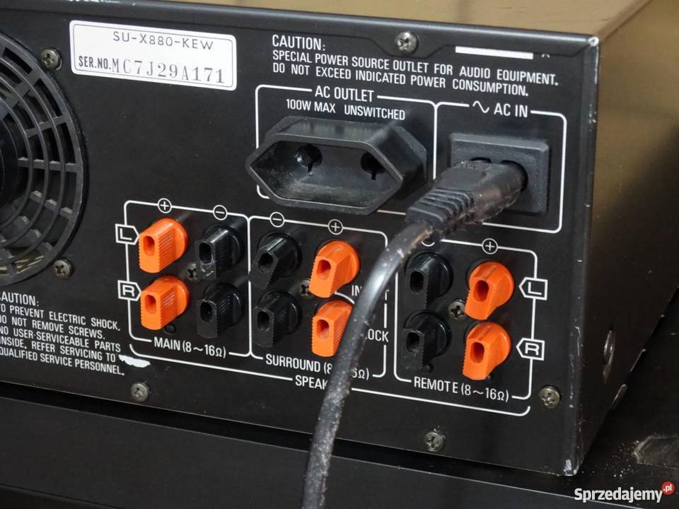 つなぎ　Technics su-x880 Technics SU-880 Amplifier Repair - YouTube