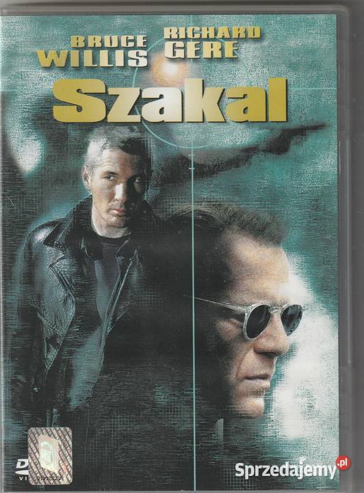 Szakal Bruce Willis Richard Gere DVD Pruszków