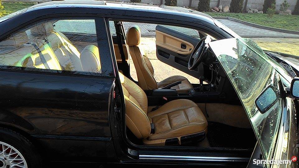 BMW e36 Coupe Skóra Alu BBS szyberdach