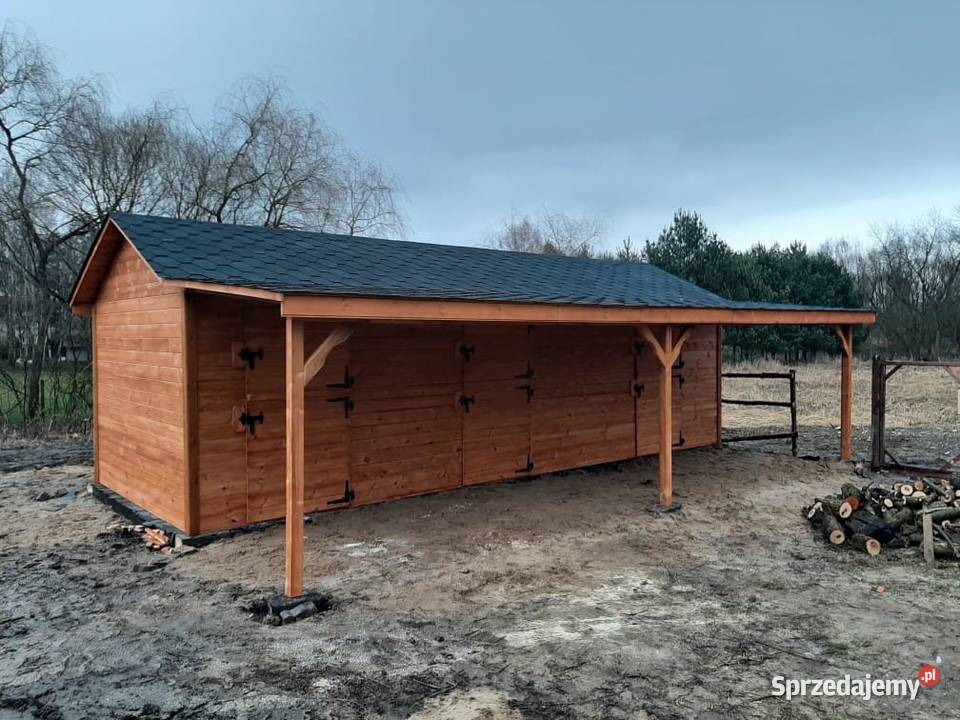 Stajnia konia drewniana Boksy koni Łódź sprzedam