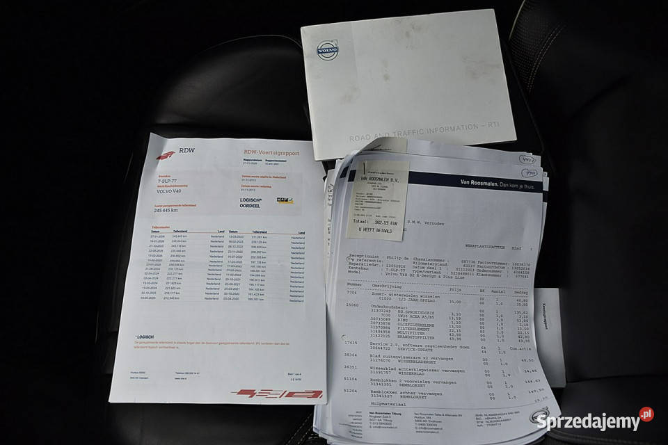 Volvo V40 16D2 115 RDesign Skóra Led Navi XENON mazowieckie Nowe Kucice