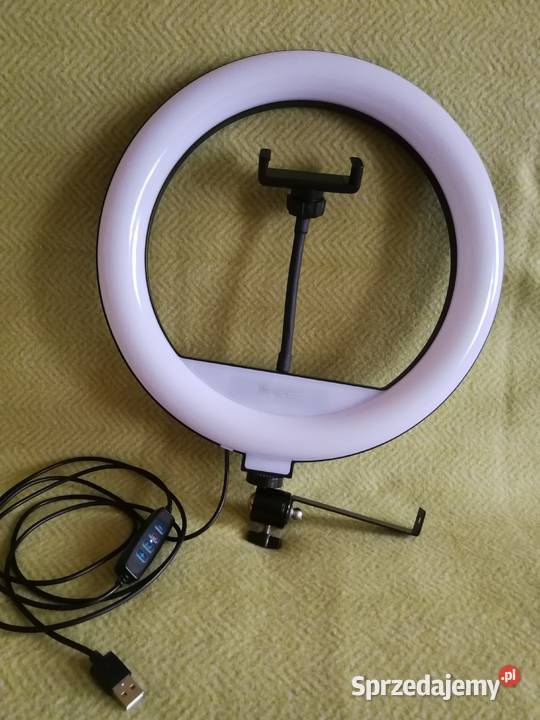 Lampa pierścieniowa LED Ring Light z uchwytem na zachodniopomorskie Szczecin sprzedam