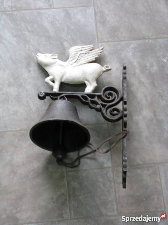 Śliczny dzwonek dzwon skrzydlata świnia knur sprzedam