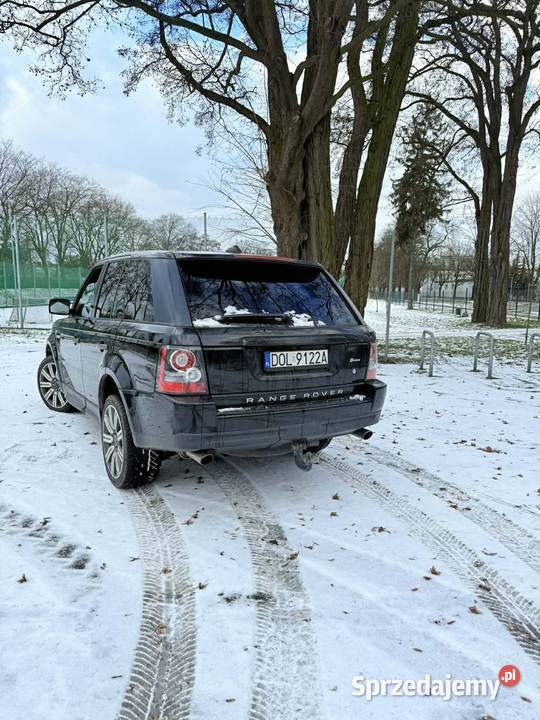 Range Rover Sport 42 V8 Supercharged 390 LPG podgrzewane fotele dolnośląskie Oleśnica
