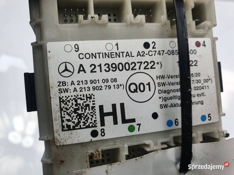 MODUŁ MERCEDES C W205 4MATIC A2139002722 osobowe Lipno