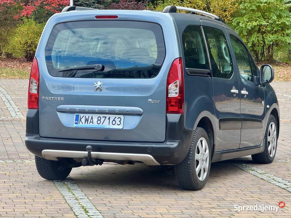 Peugeot Partner 16 HDi 2010r 7 os Salon Partner Wadowice