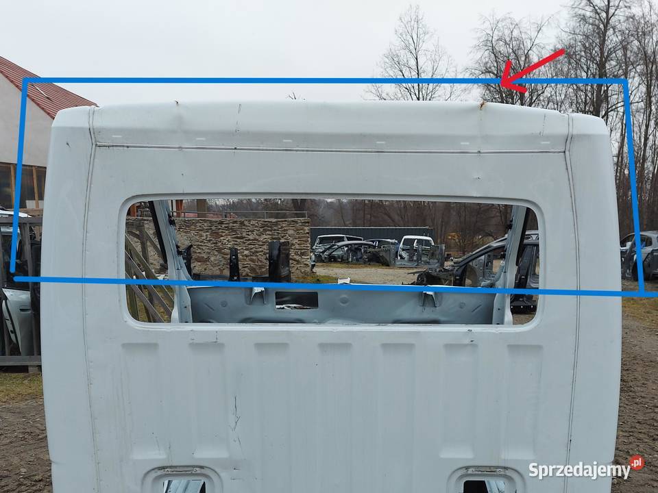 Renault Master III LIFT 2023r dach poszycie płat